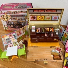 リカちゃん　ミスタードーナツショップ　ドレスつき付きの画像