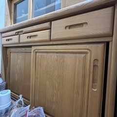 食器棚 収納 大容量の画像