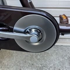 ★美品ATTIVO パンクしにくい自転車 低床車 アッティーボ  22インチ ブロックダイナモライト ママチャリ　自転車　直接渡し大歓迎　通学 通勤の画像