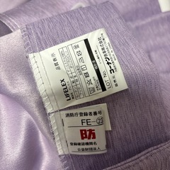 防火カーテン　105×135cm 2枚の画像