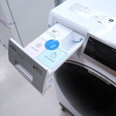 ドラム式洗濯機　10㎏　アクア　AQW-DM10R（W）　リユース品　価格　110,000円の画像