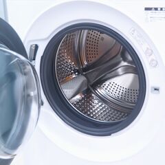 ドラム式洗濯機　10㎏　アクア　AQW-DM10R（W）　リユース品　価格　110,000円の画像