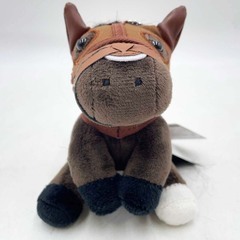 【未使用】【ドゥラメンテ】 アイドルホース ぬいぐるみ  Sサイズ 第82回 日本ダービー 競馬の画像