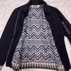 男性S《THE TEST PROPAGANDA》（ピアノ鍵盤）ブルゾンの画像