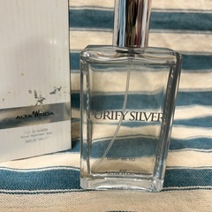 メンズ香水（オードトワレ）お買い得2本セット　アルタモーダ「ピュリファイシルバー」「No.ニコ」残量多ALTAMODA PURIFY SILVER & ALTAMODA No.25の画像