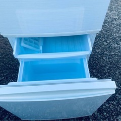 ✅SHARPノンフロン冷凍冷蔵庫✅ ✅SJ-D14D-W✅の画像