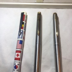 レア パイロット ボールペン シャープペン パーカー ボールペン 万年筆2点 まとめ売りの画像