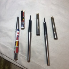 レア パイロット ボールペン シャープペン パーカー ボールペン 万年筆2点 まとめ売りの画像