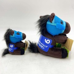 [セット] 【オジュウチョウサン】 アイドルホース ぬいぐるみ  Mサイズ/Sサイズ 第20回 中山GJ グランドジャンプ 競馬の画像