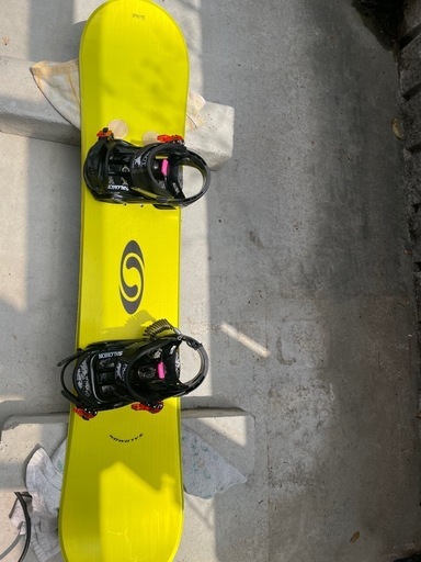 スノーボードの3点セット