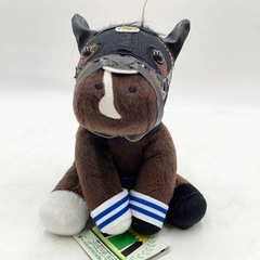【未使用】【タイトルホルダー】 アイドルホース ぬいぐるみ  Mサイズ 第165回 天皇賞(春) 競馬の画像