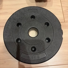 ダンベル　1.25KG x 4 / 1.5KG x 8 の画像