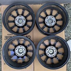 【タイヤ組み込み可】ブリジストン ECO FORME CRS15 エコフォルム アルミホイール 15インチ 6J 5H114.3 4本セット ヴォクシー セレナなどの画像