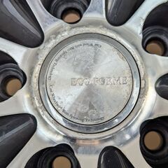 【タイヤ組み込み可】ブリジストン ECO FORME CRS15 エコフォルム アルミホイール 15インチ 6J 5H114.3 4本セット ヴォクシー セレナなどの画像