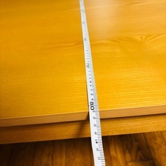 【1回のみ使用】ダイニングテーブルセット 6人がけ 7点セットの画像