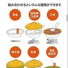 EDISON 離乳食調理器具＆レシピ本 容器 スプーンセットの画像