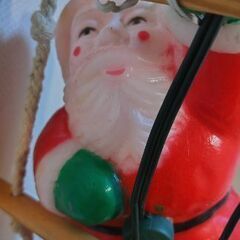 イルミネーション　はしごサンタクロース🎅の画像