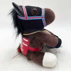 【未使用】【アフリカンゴールド】 アイドルホース ぬいぐるみ  Mサイズ 第115回 京都記念 競馬の画像