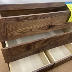 ⭐︎ドリーム荒牧店⭐︎ジモティー割引有⭐︎【クリーニング済み】三友ファニチャー/6段チェスト/天板穴ありの画像