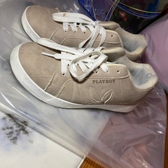 PLAYBOY★スニーカー brownの画像