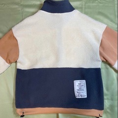 男性L位《fashion6》（ワッペン）ボアブルゾンの画像