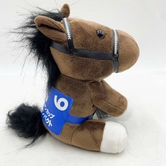 【未使用】【ディープインパクト】 アイドルホース ぬいぐるみ  Mサイズ 第26回 ジャパンカップ 競馬の画像