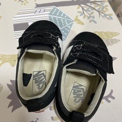子供　スニーカーvans　15.5の画像