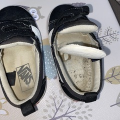 子供　スニーカーvans　15.5の画像