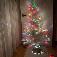 クリスマスツリー🎄ファイバーの画像