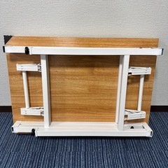 【幅80奥行き56高さ73】折りたたみテーブル　机　折りたたみデスク　オフィスデスクの画像