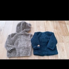 80サイズ　ベビー冬用アウターの画像