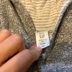 80cm Baby GAP クマ耳　アウター　上着の画像