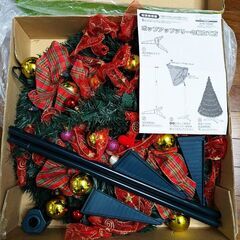 ★クリスマスツリー120cm★コンパクト収納タイプ★の画像