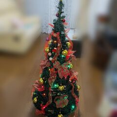 ★クリスマスツリー120cm★コンパクト収納タイプ★の画像
