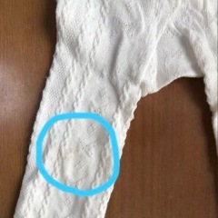 90サイズ　ワンピース＆タイツの2点セットの画像