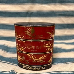 香水　イヴ・サンローラン　オピウム　OPIUM  パルファム（濃度分類＝香水）　レア　ヴィンテージ  当時モノ ケース付き（紙箱はなし）　7.5ml   Yves Saint Laurent OPIUM Parfum 1/4 Fl.ozの画像