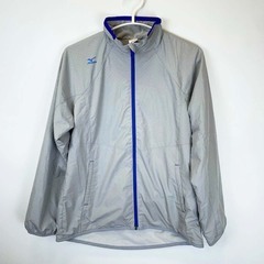 ミズノ クロスティック ブレスサーモ ウォーマーシャツ M グレ...