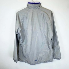 ミズノ クロスティック ブレスサーモ ウォーマーシャツ M グレー(ドットパターン) 32JE4841 レディース MIZUNO ウインドブレーカー  防寒 裏地 ランニング スポーツウェアの画像