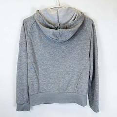 ミズノ スウェットシャツ パーカー M グレー 32MC8360 レディース MIZUNO ジップアップパーカー トレーニングウェアの画像