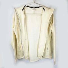 ミズノ テックシールドジャケット フーディ M オフホワイト 32MC2860 レディース MIZUNO スポーツウェア 防風 ストレッチ 撥水の画像