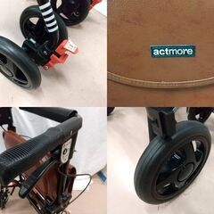 アクトモア ファイン Mサイズ 歩行車 折り畳み 歩行器の画像