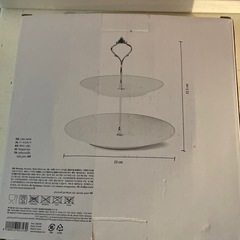 アフタヌーンティーお皿の画像