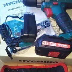 ★決まりました★HYCHIKA 　充電式ドライバードリル★の画像