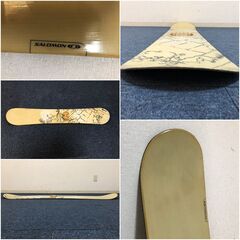 スノーボード板2枚セット 156 SUBSTANCE SALOMON キャンバー　Hart MCZ-150 ディレクショナルの画像