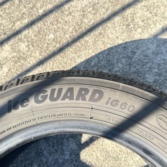 155/65R14 スタッドレス バリ山　4本の画像