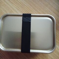 昭和レトロ　アルマイトお弁当箱の画像