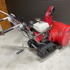 ホンダ除雪機⛄️HS80　整備済み 主要部品交換済み！即戦力・エンジン快調！若干難ありの画像