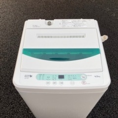 洗濯機 4.5kg 2019年製の画像