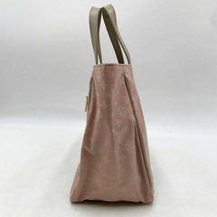 ラシット RUSSET トートバッグ モノグラム ピンク レディースの画像