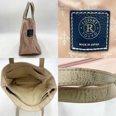 ラシット RUSSET トートバッグ モノグラム ピンク レディースの画像